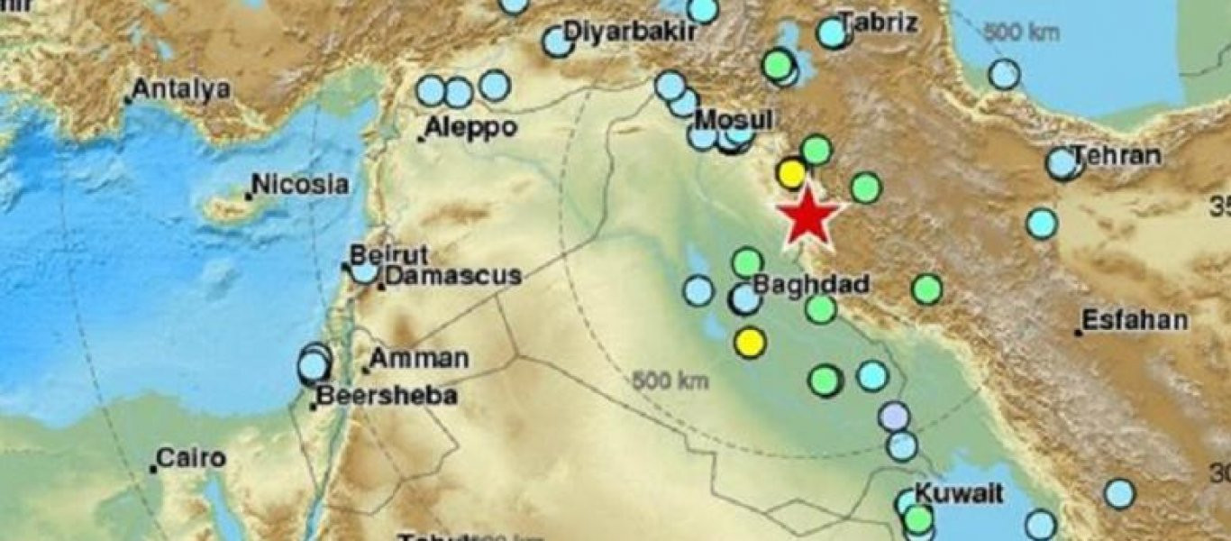 Σεισμός 5,2 Ρίχτερ στο Ιράν- 23 οι τραυματίες μέχρι στιγμής